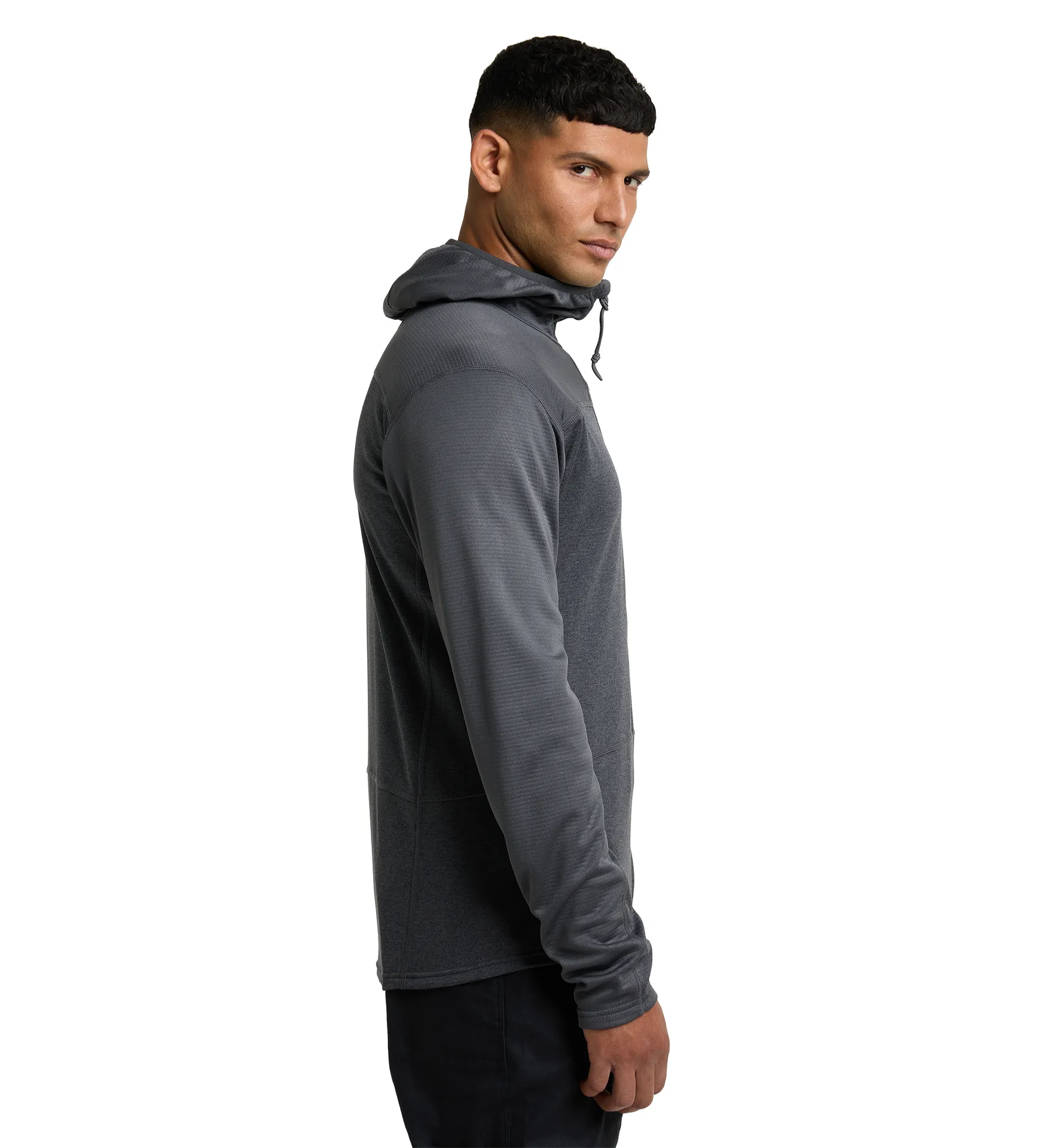 ROC Flash Mid Hood Men Magnetite
