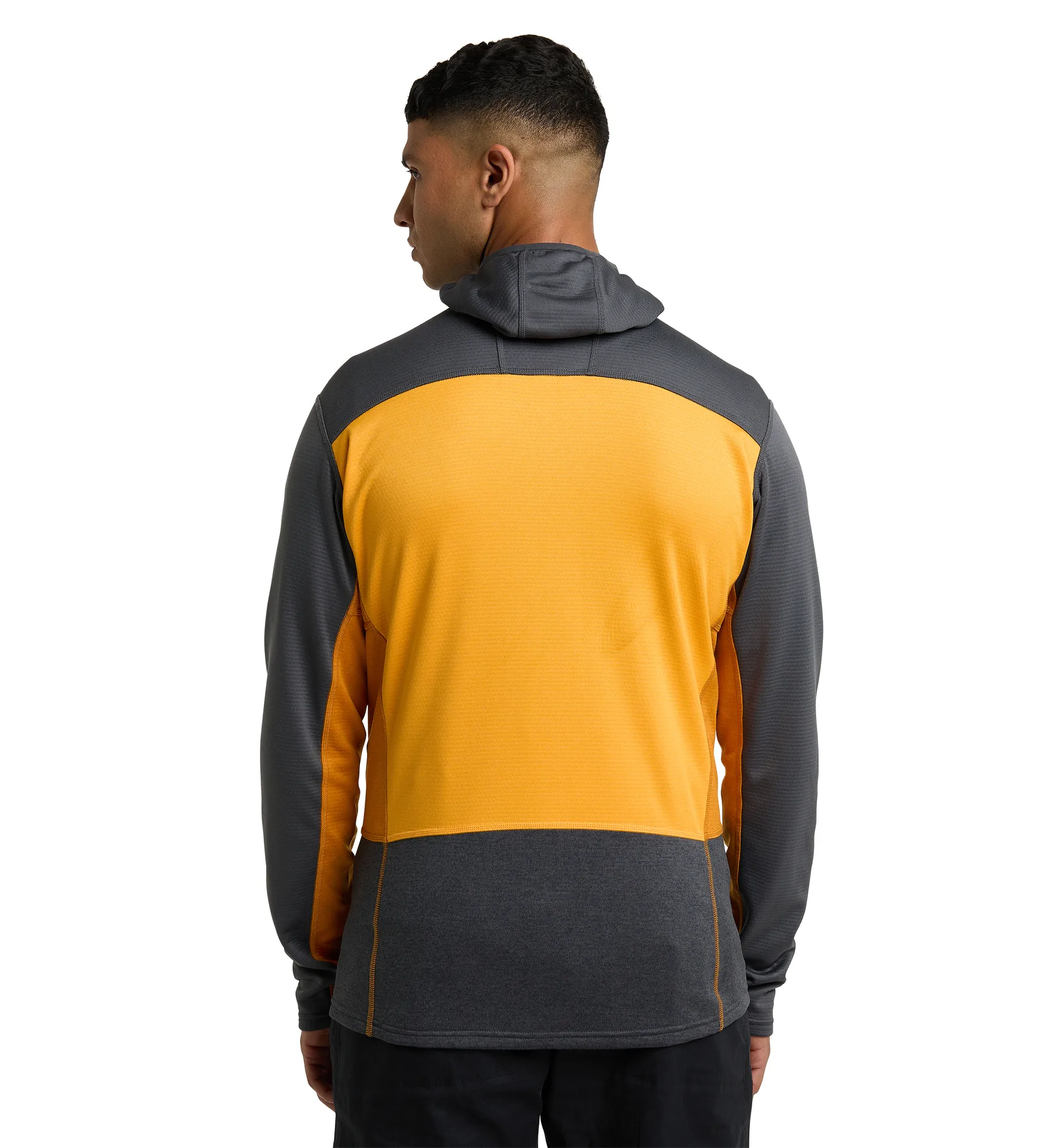 ROC Flash Mid Hood Men Magnetite/Sunny yellow