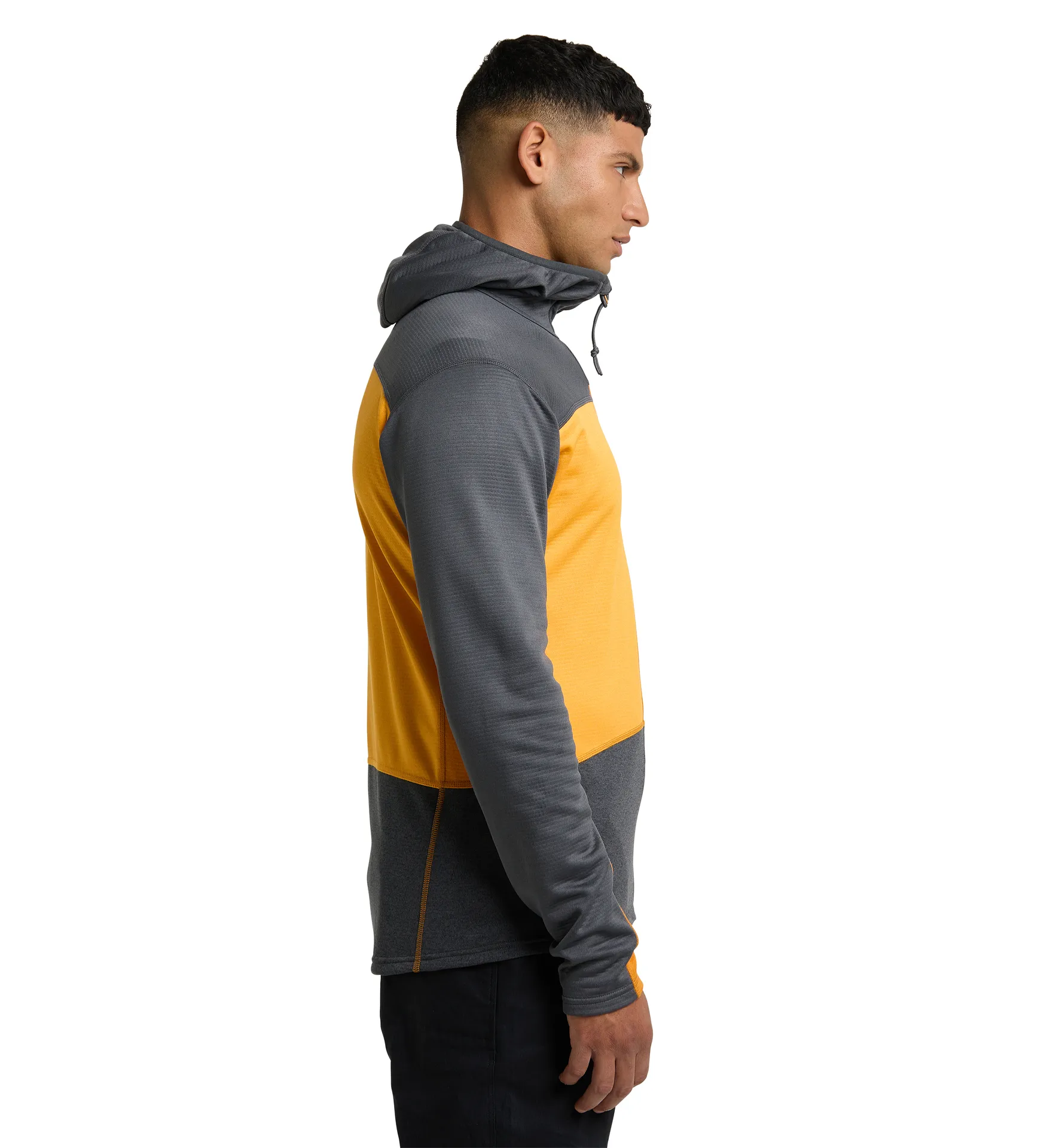 ROC Flash Mid Hood Men Magnetite/Sunny yellow