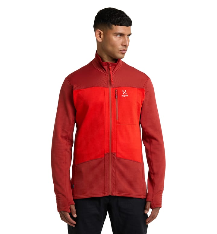 ROC Spitz Mid Jacket Men Zenith Red/Corrosion