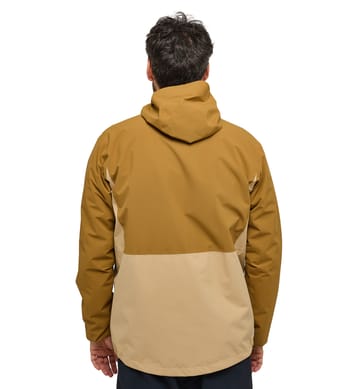 Sparv Proof Jacket Men Sand/Cinnamon Brown