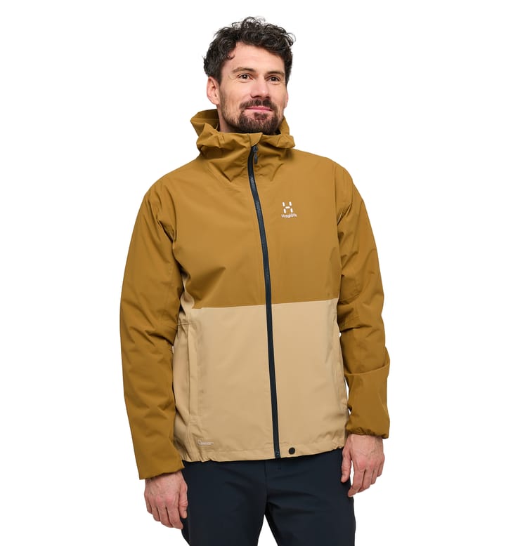Sparv Proof Jacket Men Sand/Cinnamon Brown Sparv Proof Jacket Men Sand/Cinnamon Brown