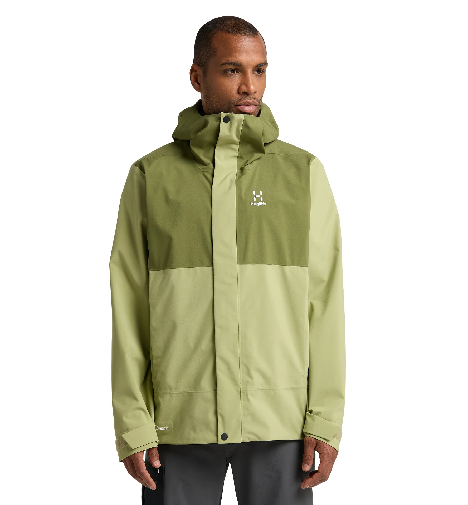 Koyal Proof Jacket Men Thyme Green/Olive Green