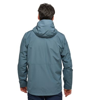 Finch Proof Jacket Men Steel Blue