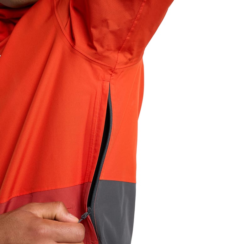 Finch Proof Jacket Men Habanero/Magnetite Finch Proof Jacket Men Habanero/Magnetite