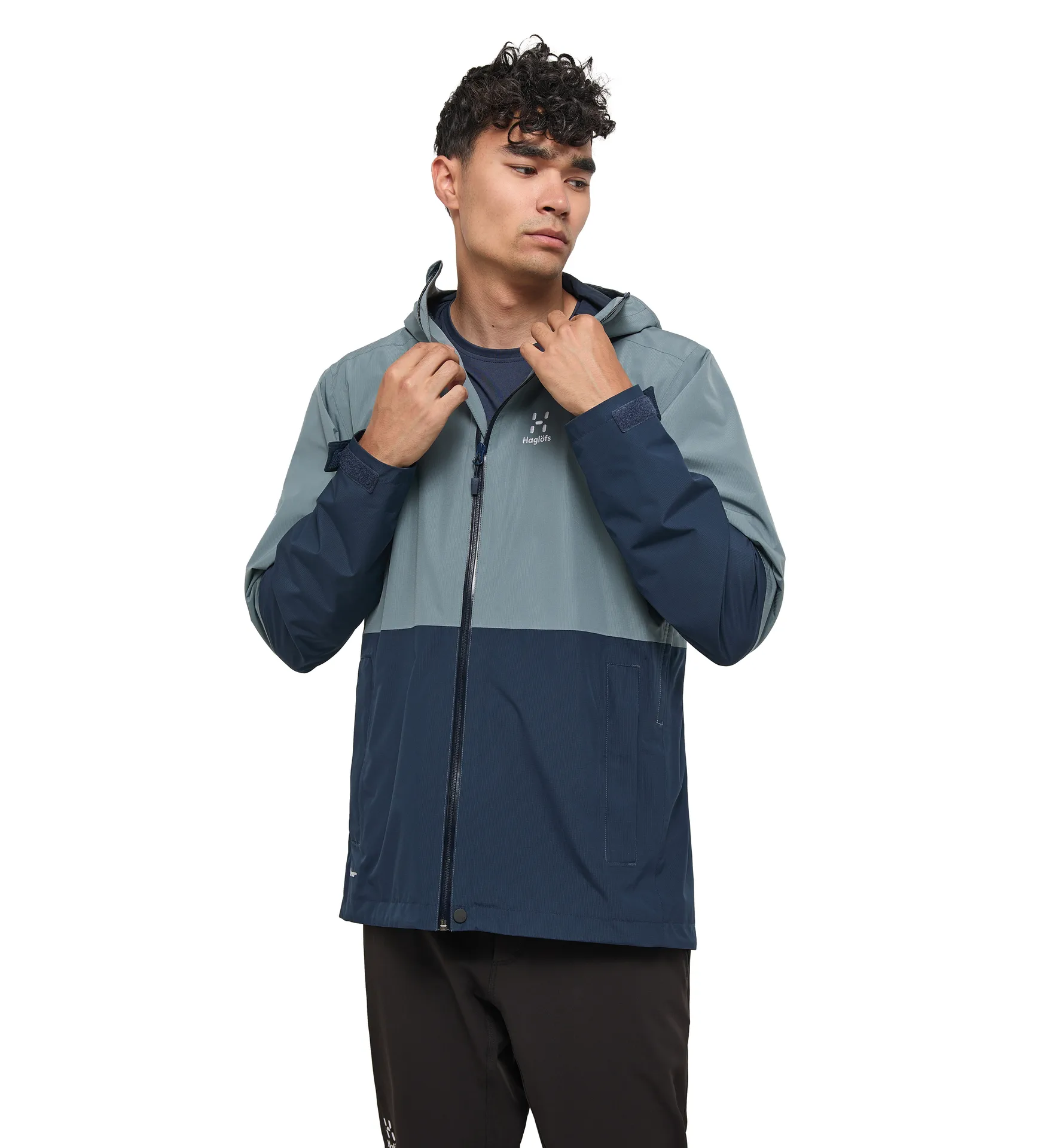 Finch Proof Jacket Men Steel Blue/Tarn Blue