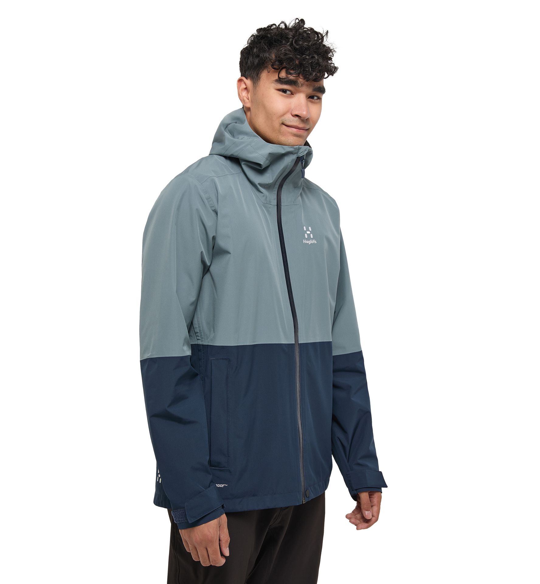 Finch Proof Jacket Men Steel Blue/Tarn Blue