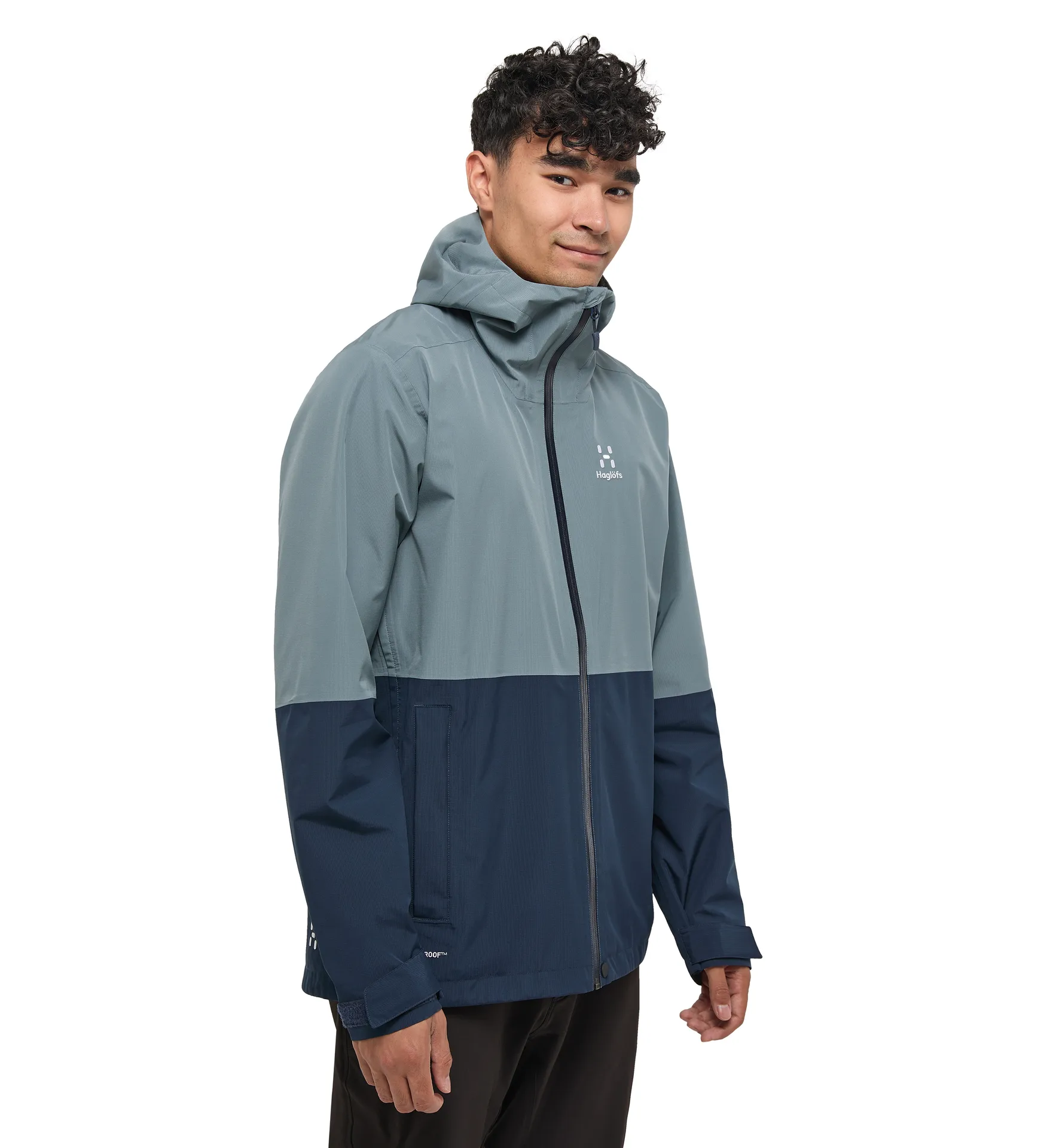 Finch Proof Jacket Men Steel Blue/Tarn Blue