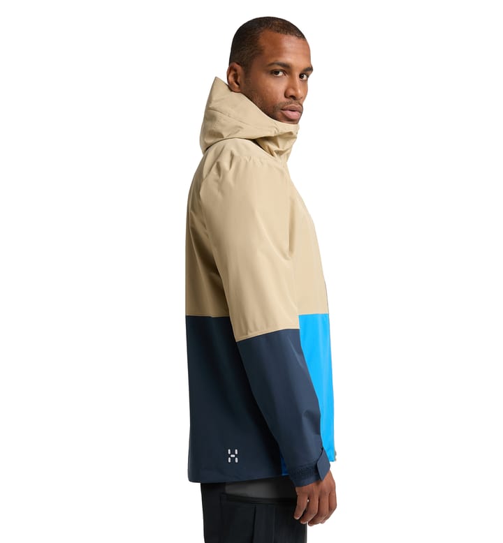 Finch Proof Jacket Men Sand/Tarn blue