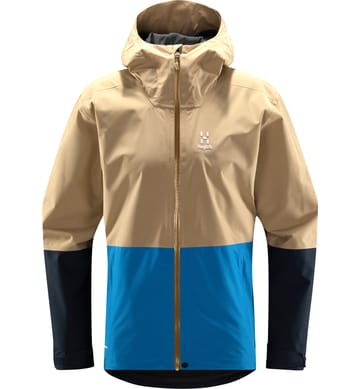 Finch Proof Jacket Men Sand/Tarn blue