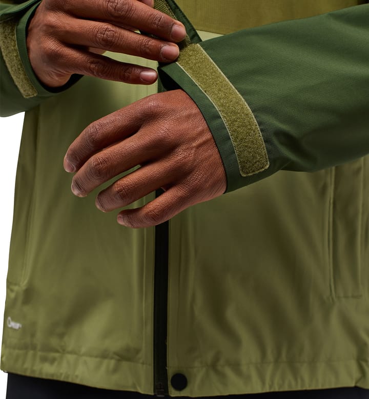 Finch Proof Jacket Men Olive Green/Seaweed Green