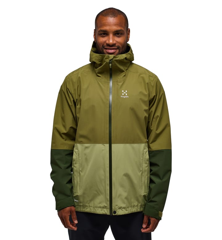 Finch Proof Jacket Men Olive Green/Seaweed Green