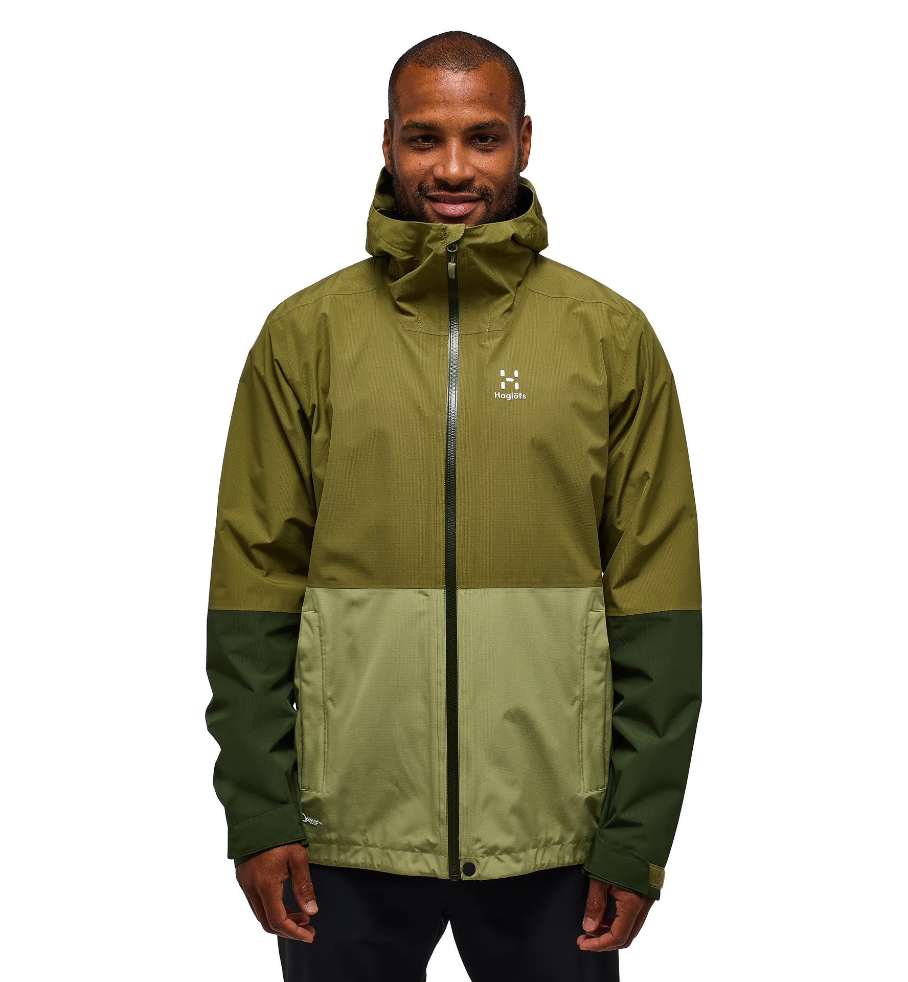 Finch Proof Jacket Men Olive Green/Seaweed Green