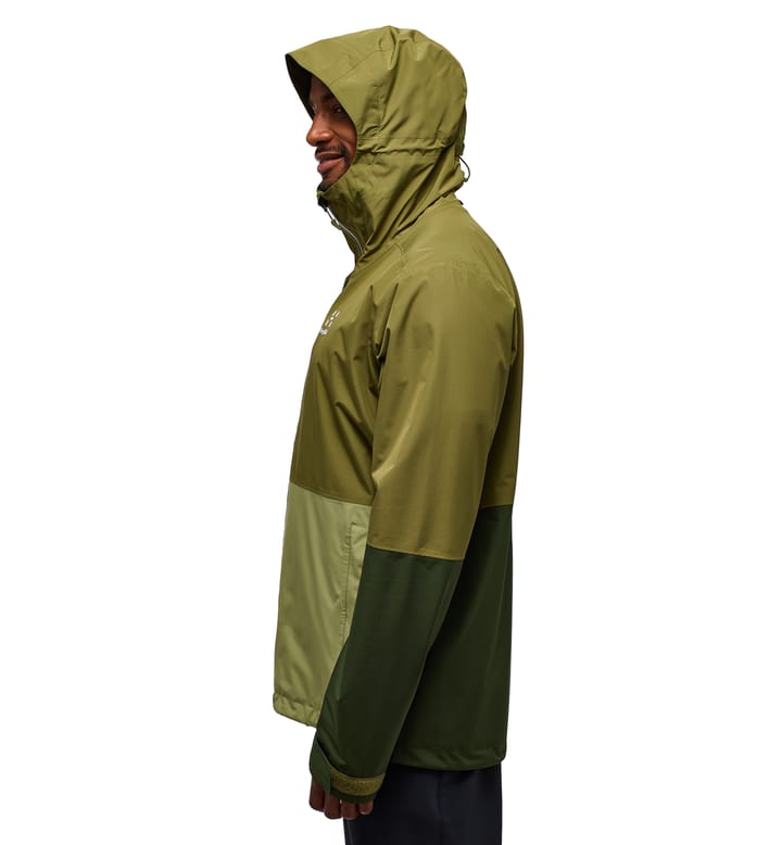 Finch Proof Jacket Men Olive Green/Seaweed Green