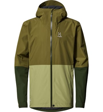 Finch Proof Jacket Men Olive Green/Seaweed Green