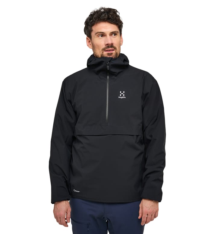 Sparv Proof Anorak Men True Black Sparv Proof Anorak Men True Black