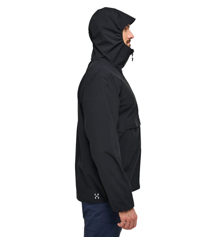 Sparv Proof Anorak Men True Black Sparv Proof Anorak Men True Black