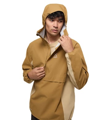 Sparv Proof Anorak Men Cinnamon Brown/Sand