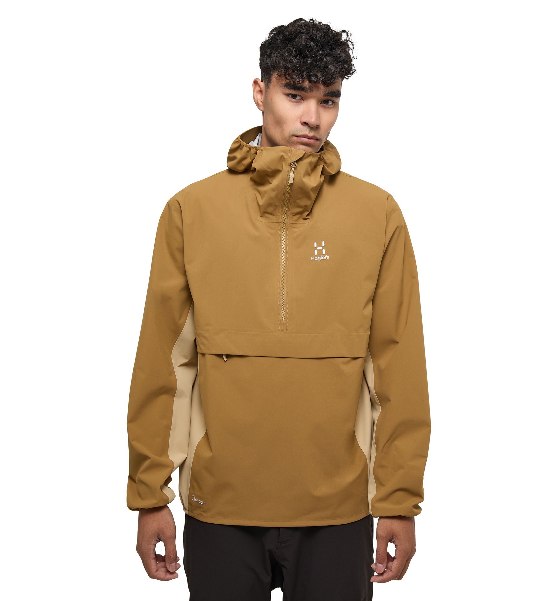 Sparv Proof Anorak Men Cinnamon Brown/Sand