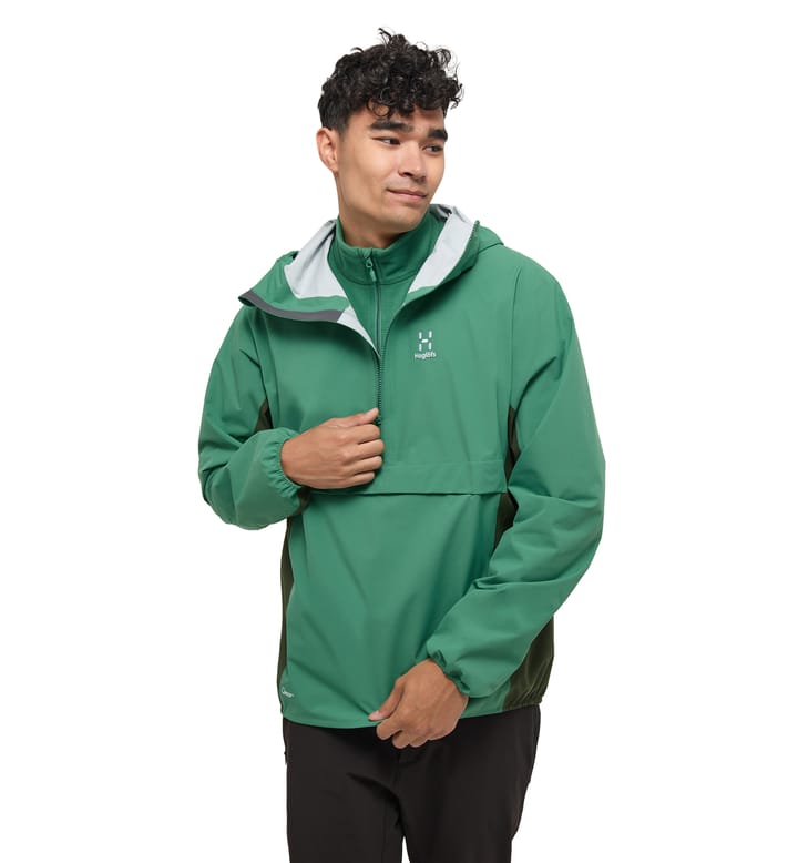 Sparv Proof Anorak Men Dk Jelly Green/Seaweed Green