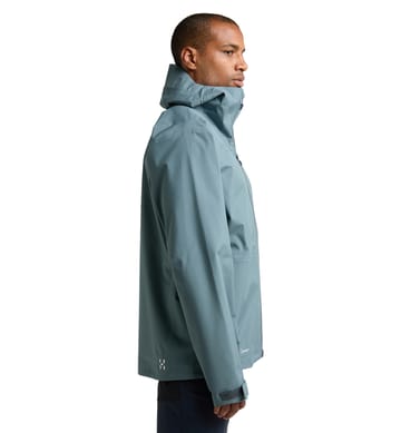 Front Proof Jacket Men Steel Blue