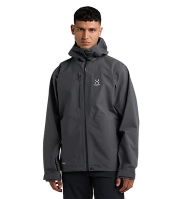 Front Proof Jacket Men Magnetite