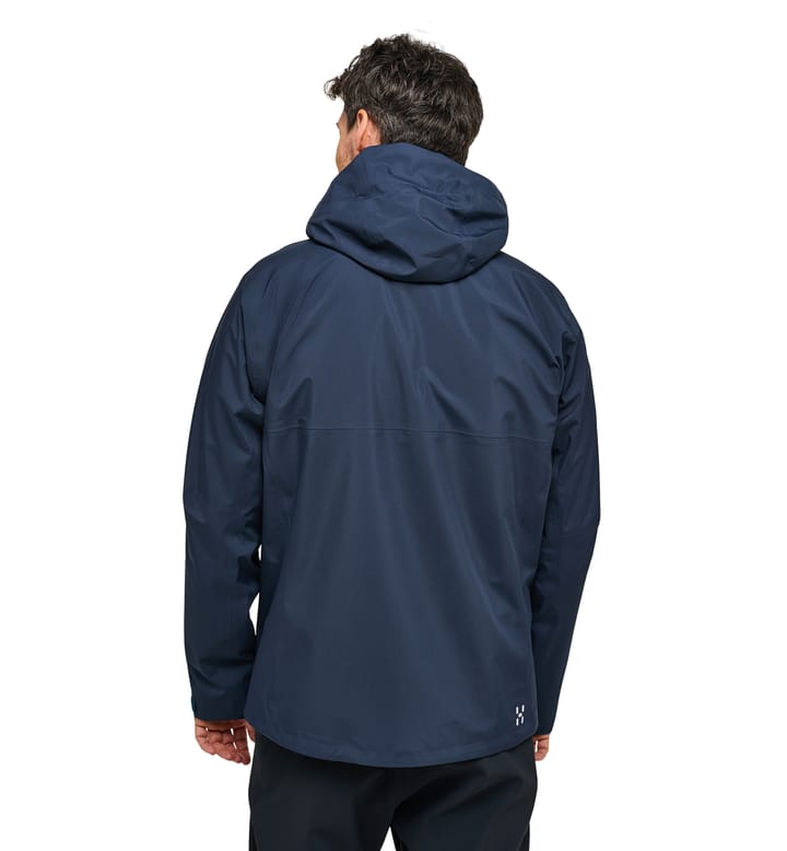 Front Proof Jacket Men Tarn Blue