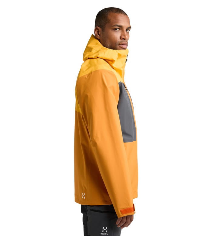 Front Proof Jacket Men Sunny Yellow/Desert Yellow