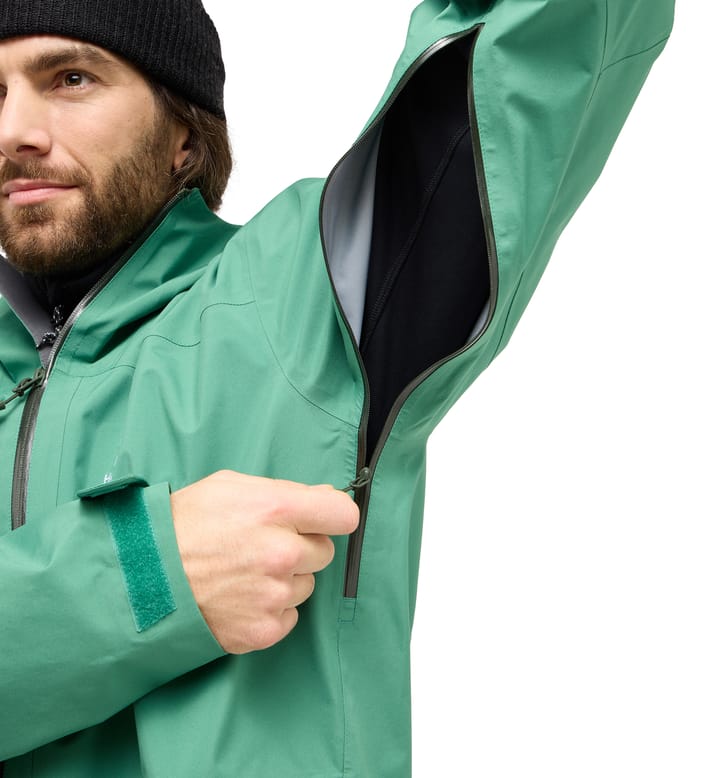 Front Proof Jacket Men Dk Jelly Green Front Proof Jacket Men Dk Jelly Green