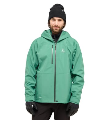 Front Proof Jacket Men Dk Jelly Green