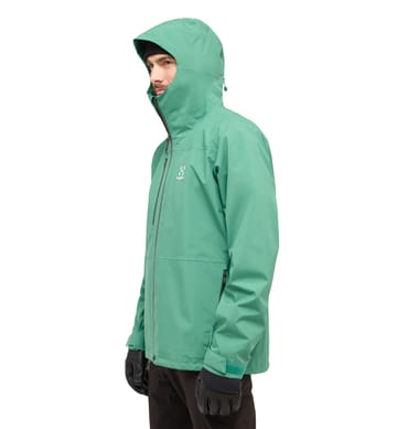 Front Proof Jacket Men Dk Jelly Green