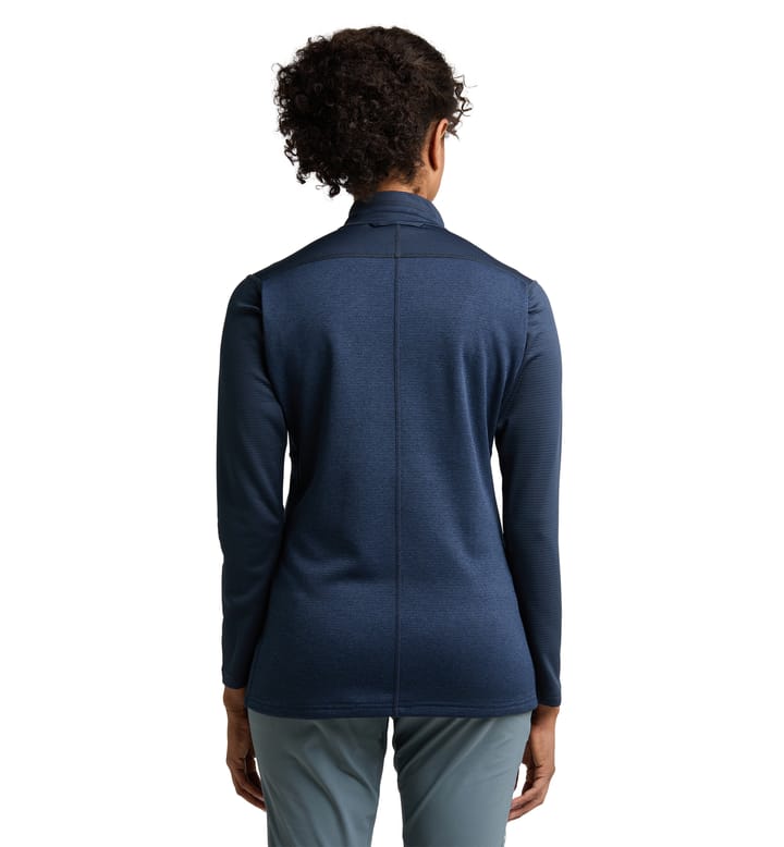 ROC Flash Mid Halfzip Women Tarn Blue