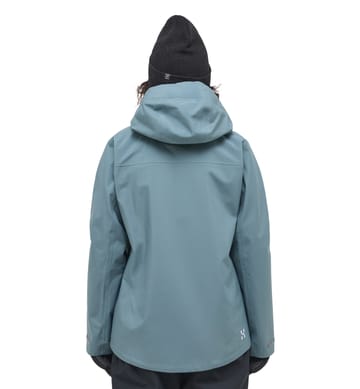 Front Proof Jacket Women Steel Blue