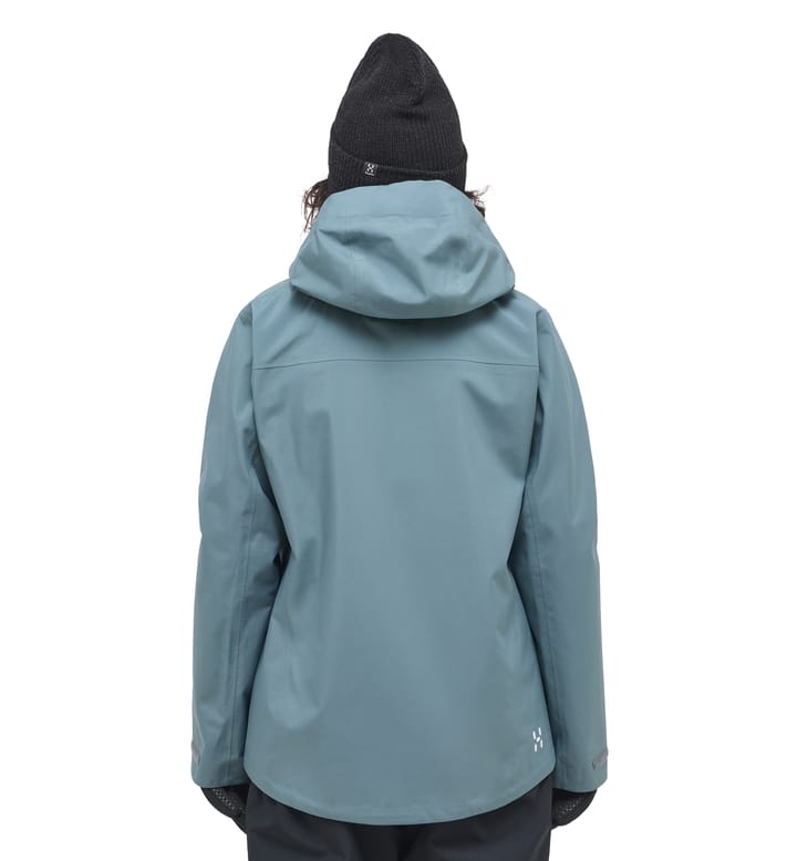 Front Proof Jacket Women Steel Blue