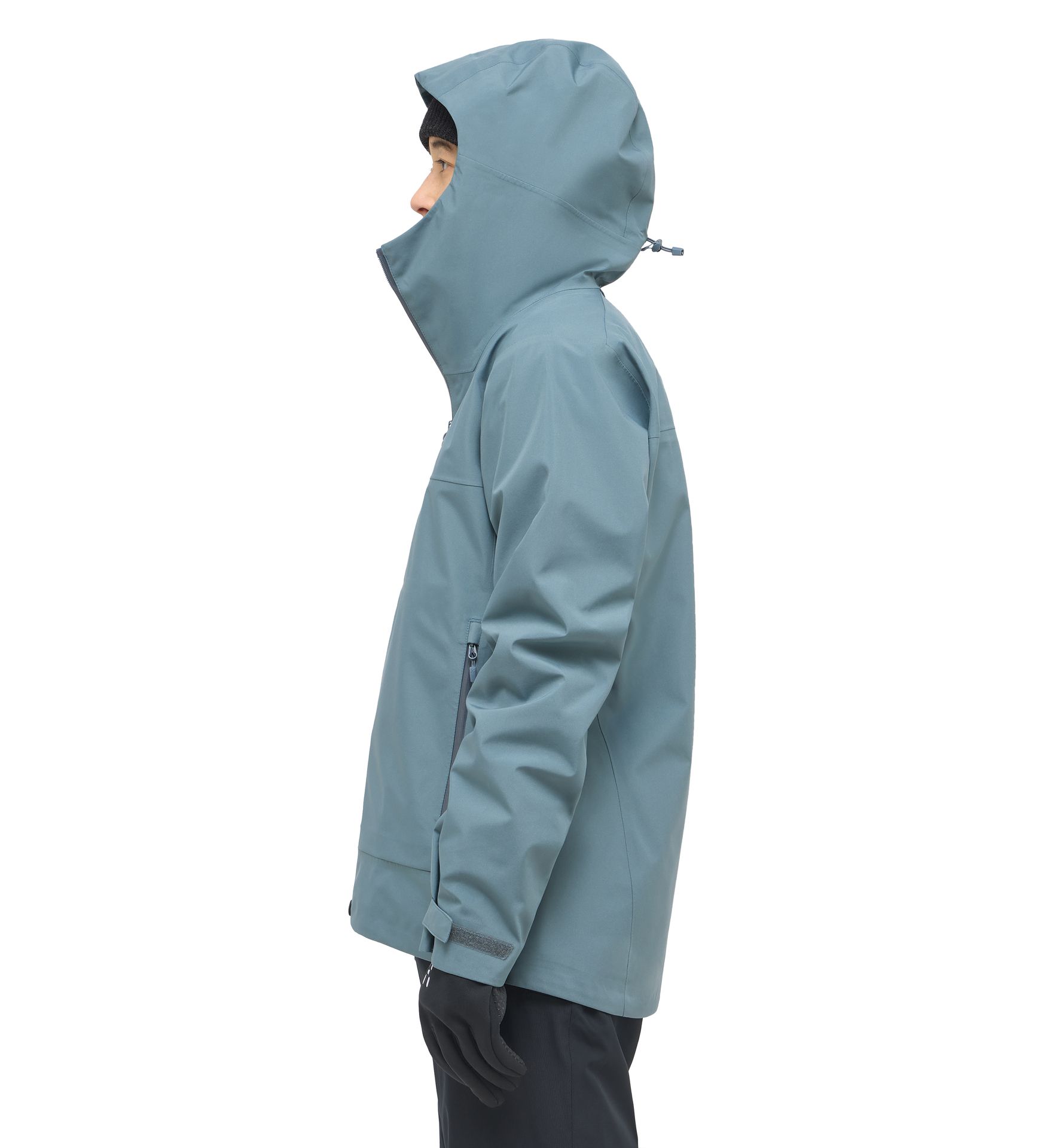 Front Proof Jacket Women Steel Blue Front Proof Jacket Women Steel Blue