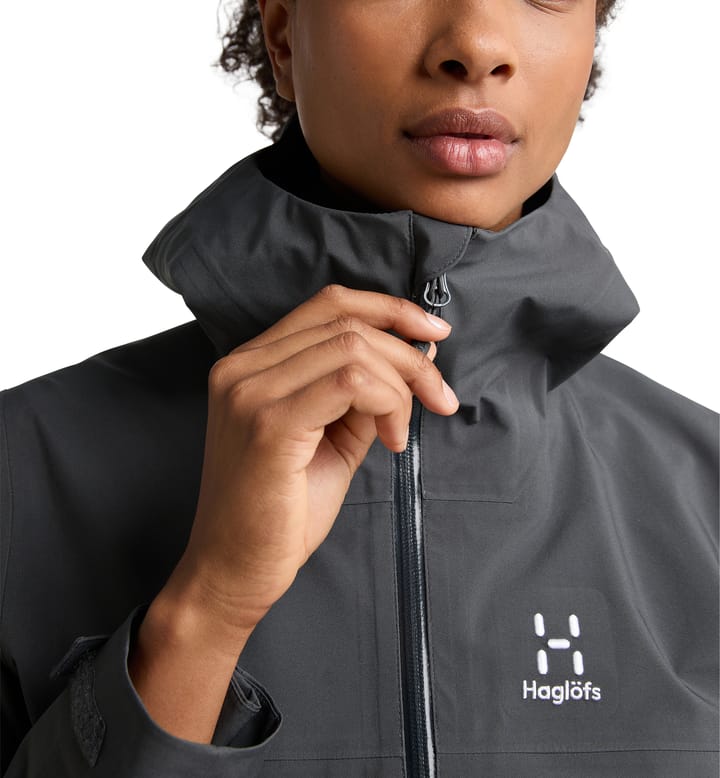 Front Proof Jacket Women Magnetite