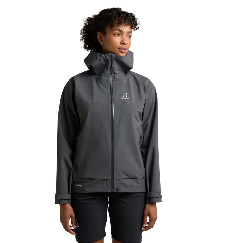 Front Proof Jacket Women Magnetite