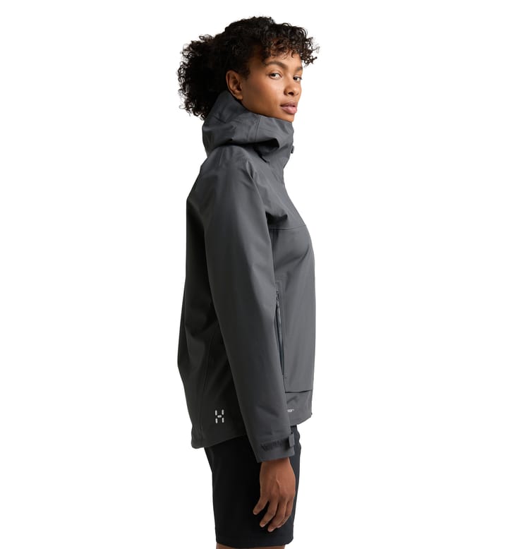 Front Proof Jacket Women Magnetite