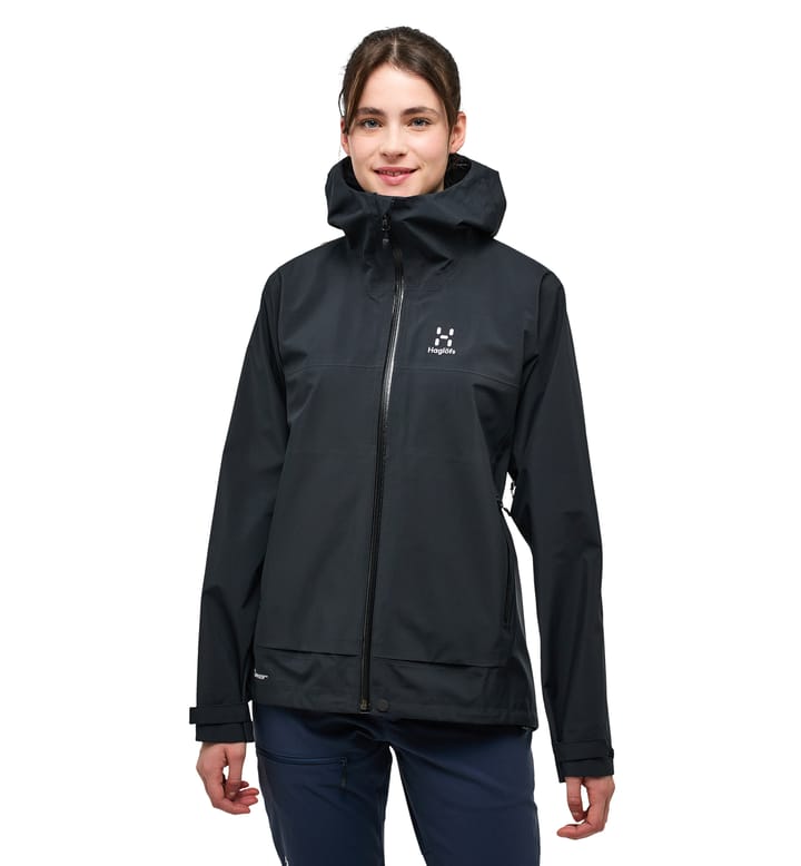 Front Proof Jacket Women True Black