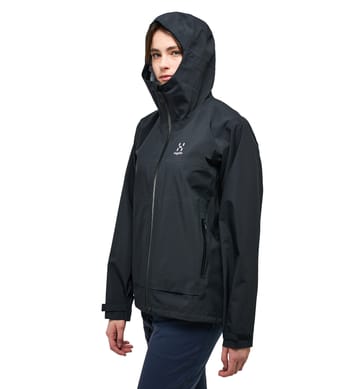 Front Proof Jacket Women True Black