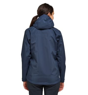 Front Proof Jacket Women Tarn Blue