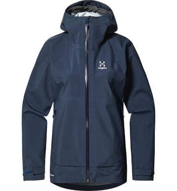 Front Proof Jacket Women Tarn Blue