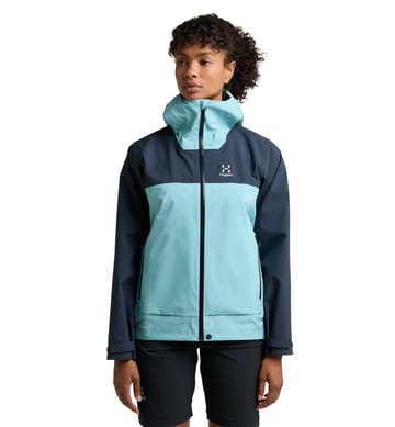 Front Proof Jacket Women Frost Blue/Tarn Blue