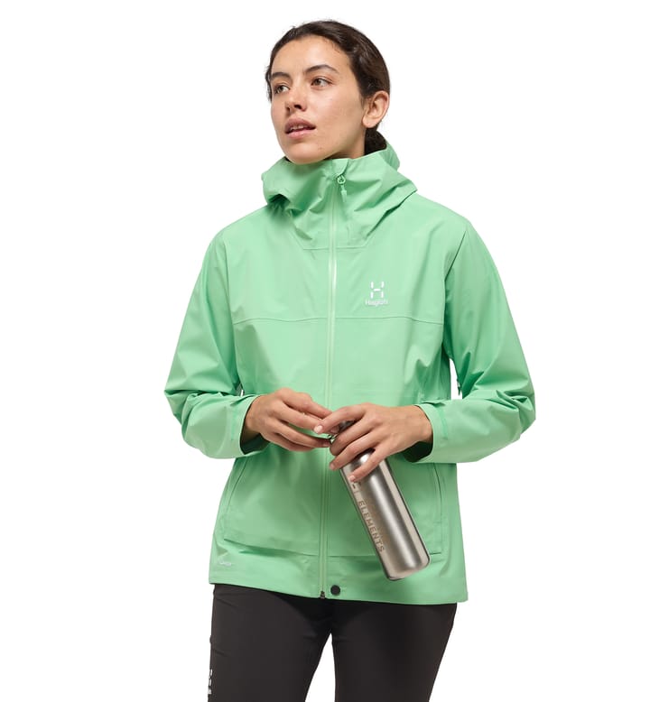 Front Proof Jacket Women Mint Stone