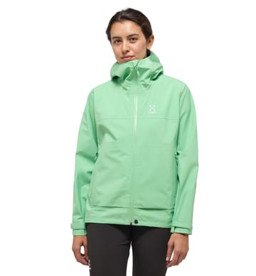 Front Proof Jacket Women Mint Stone