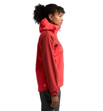 Front Proof Jacket Women Poppy Red/Corrosion