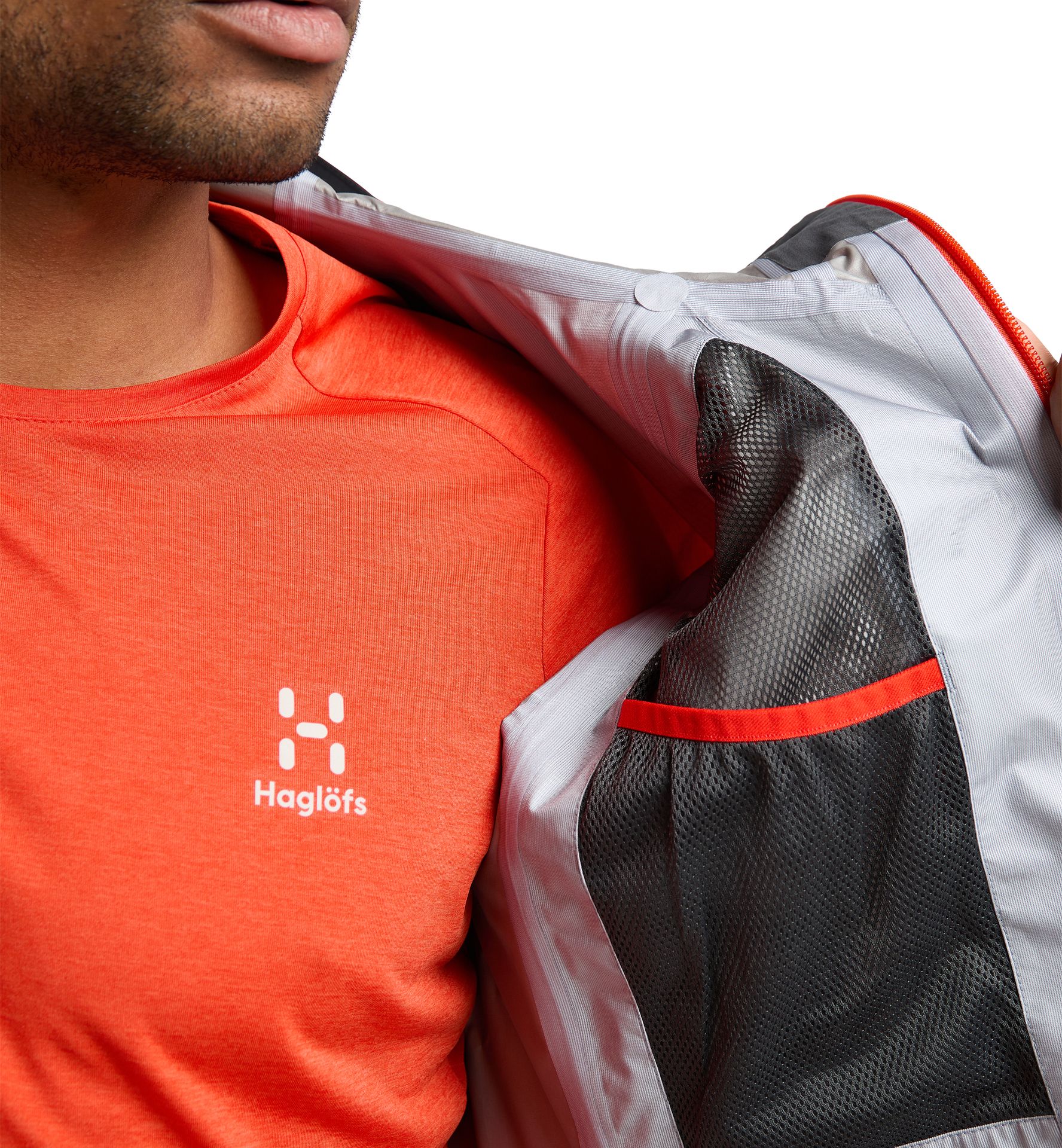 L.I.M Rugged GTX Jacket Men Habanero L.I.M Rugged GTX Jacket Men Habanero