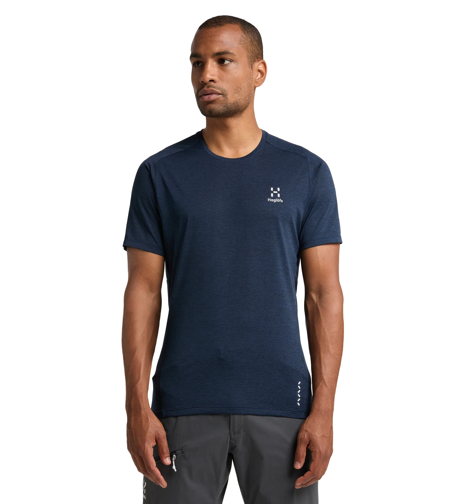L.I.M Crux Tee Men Tarn Blue