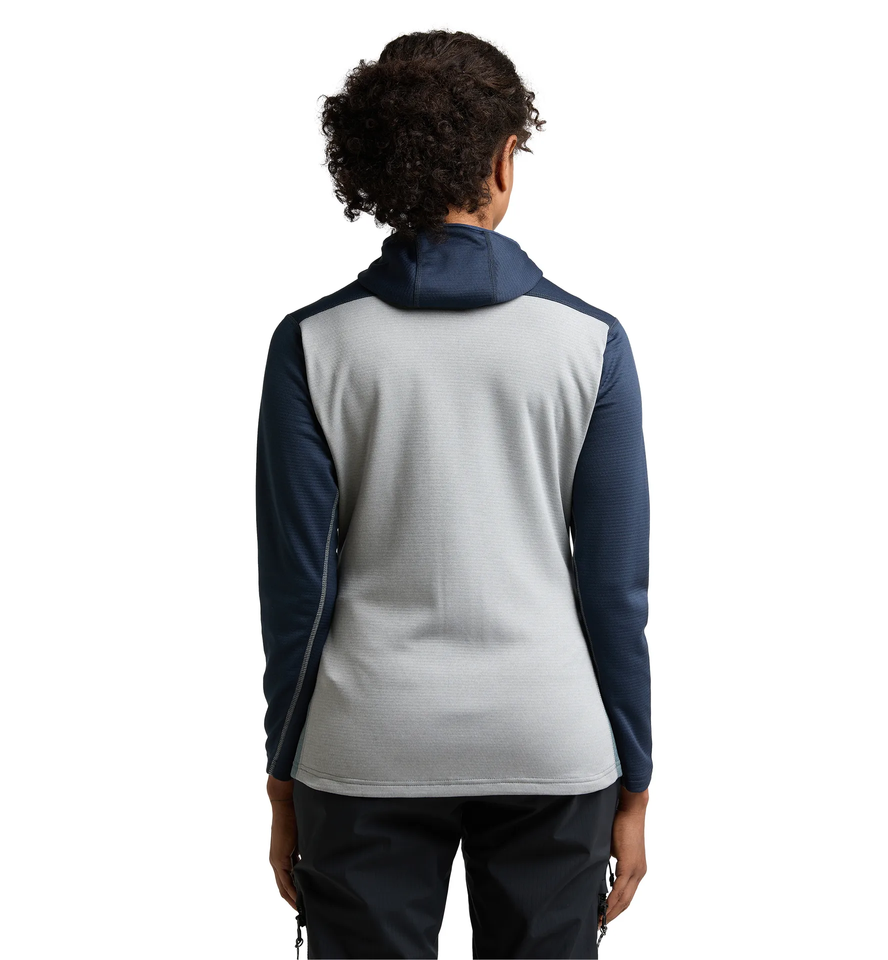 ROC Flash Mid Hood Women Tarn blue/Concrete