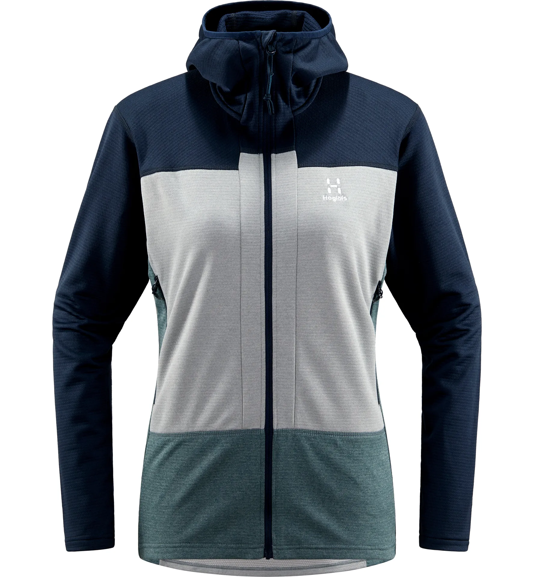 ROC Flash Mid Hood Women Tarn blue/Concrete